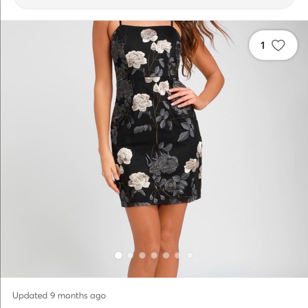 Lulus floral dress